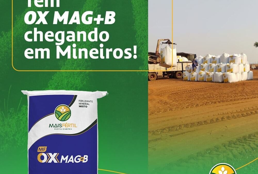 O OX MAG+B da Mais Fértil acaba de chegar